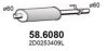 ASSO 58.6080 Middle Silencer